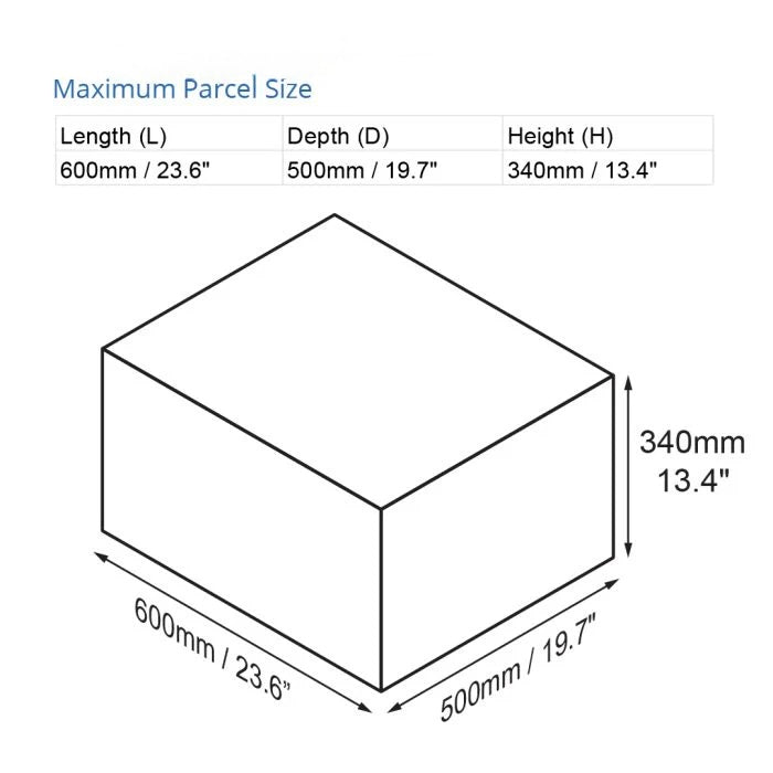 BOXSY 4 - Anti-Theft Parcel Delivery Box (Large)