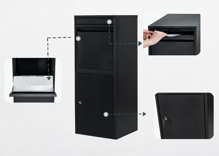 BOXSY 3 - Anti-Theft Parcel Delivery Box (Medium)