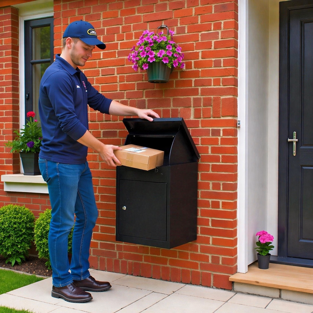BOXSY 2 - Anti-Theft Parcel Delivery Box (Small)